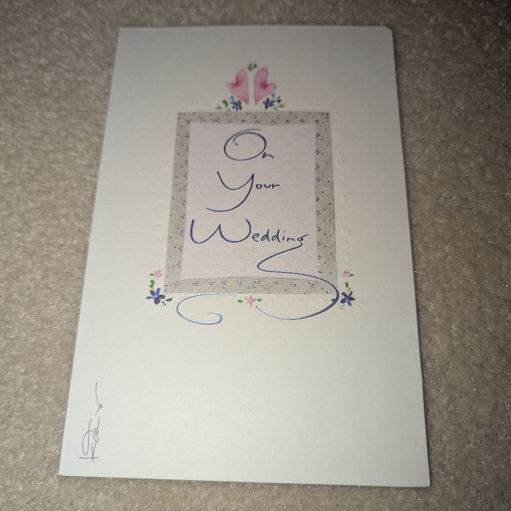American Greetings Wedding Card